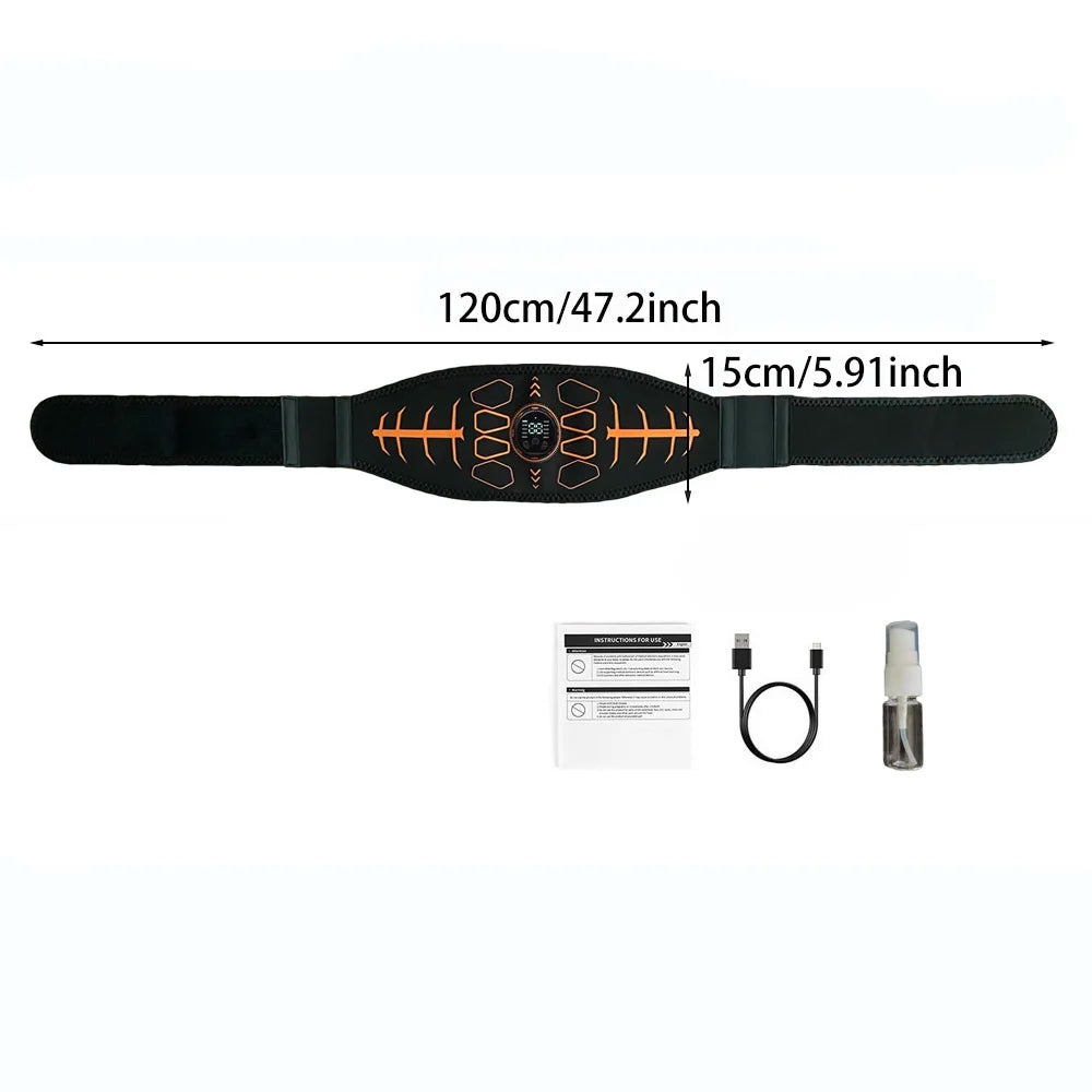 Brangdy EMS Abdominal Toning Belt – Smart Muscle Stimulator