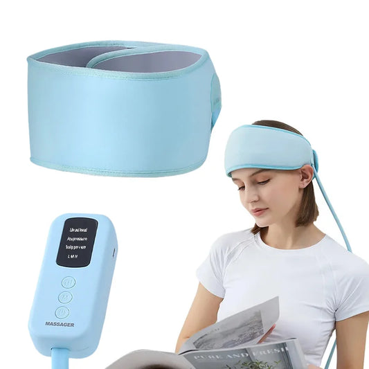 Electric Head Massager with Heat for Deep Scalp Relaxation