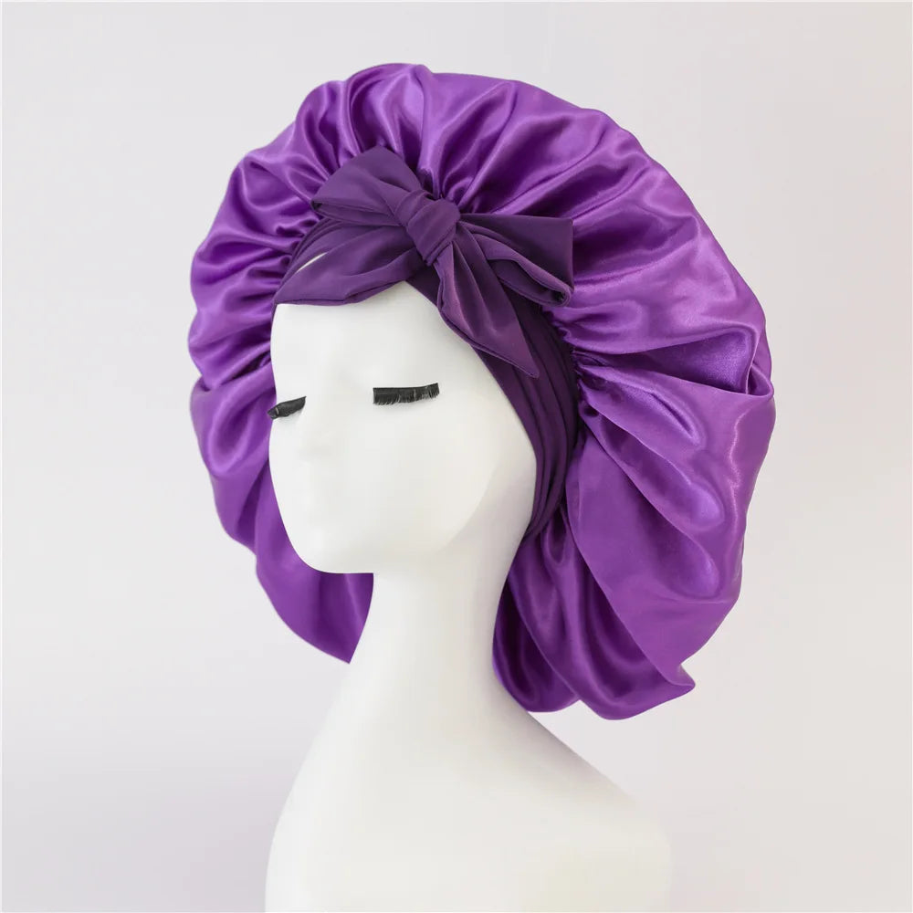 adjustable satin bonnet - KentDO