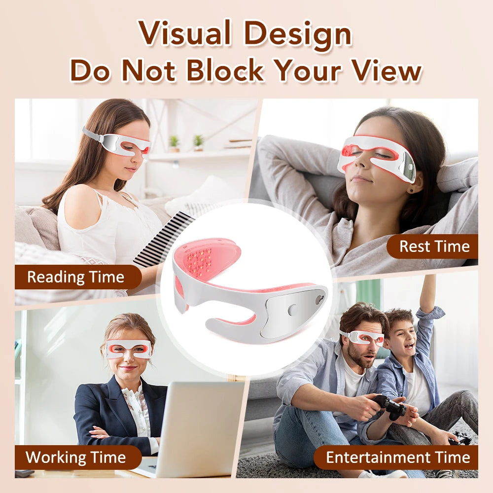 3D Eye Massager for Eye Fatigue Relief & Dark Circle Care