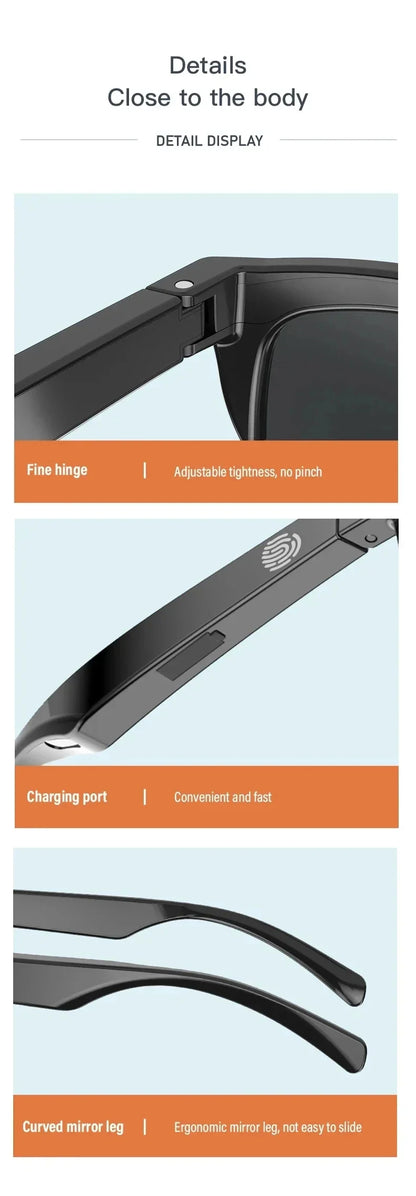 KentDO™ Smart Bluetooth Sunglasses – Music & Call Ready