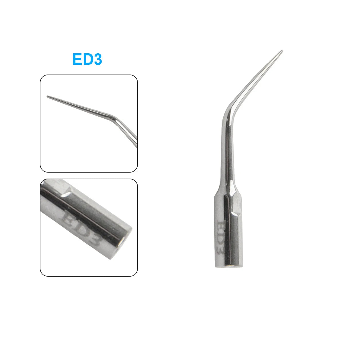 KentDO™ 5pcs Dental Ultrasonic Scaler Tips – Precision Cleaning