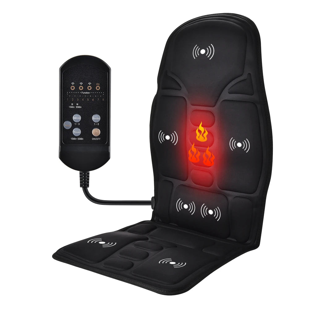 KentDO™ Infrared Back Massager Cushion – Full Body Relief