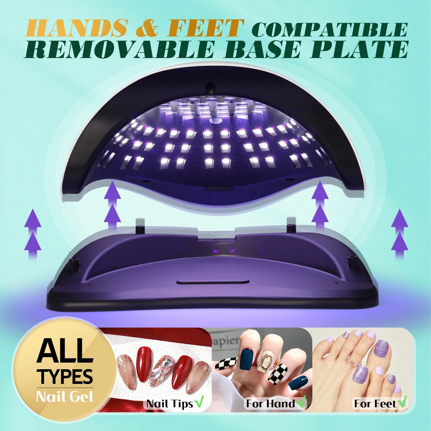 best uv nail lamp - KentDO