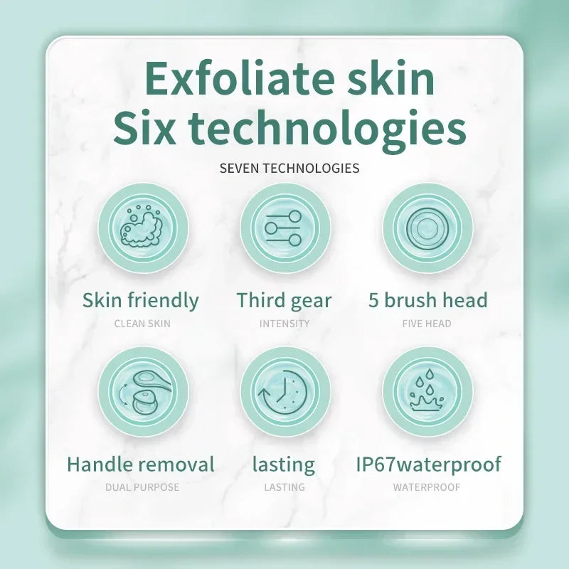 KentDO™ Electric Shower Brush – Deep-Cleansing & Massage Spa