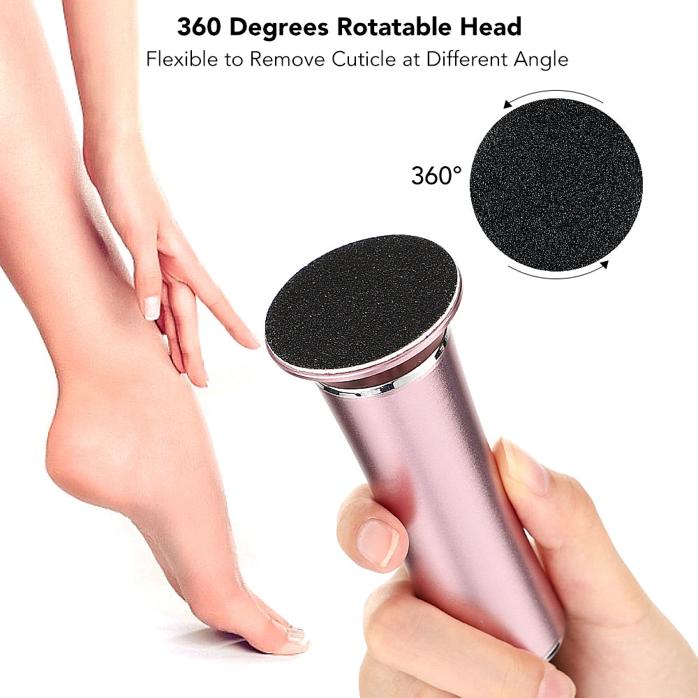 KentDO™ Electric Foot File – Pro Callus Remover for Smooth Feet