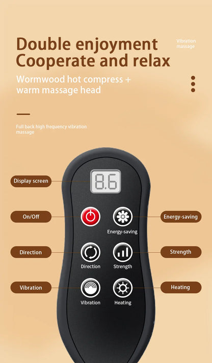 KentDO™ Electric Massage Neck Pillow with Heat Relief