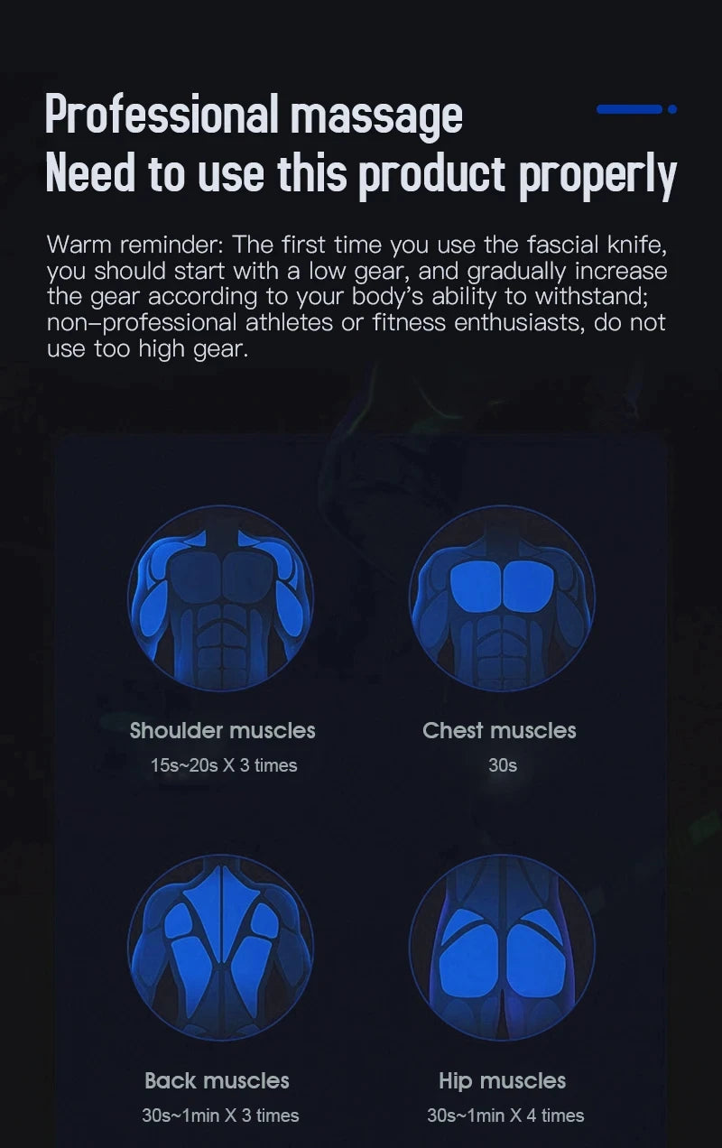 KentDO™ Electric Fascia Massage Blade for Deep Relief