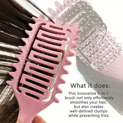 KentDO™ Curl Defining Brush – Smooth, Frizz-Free Styling