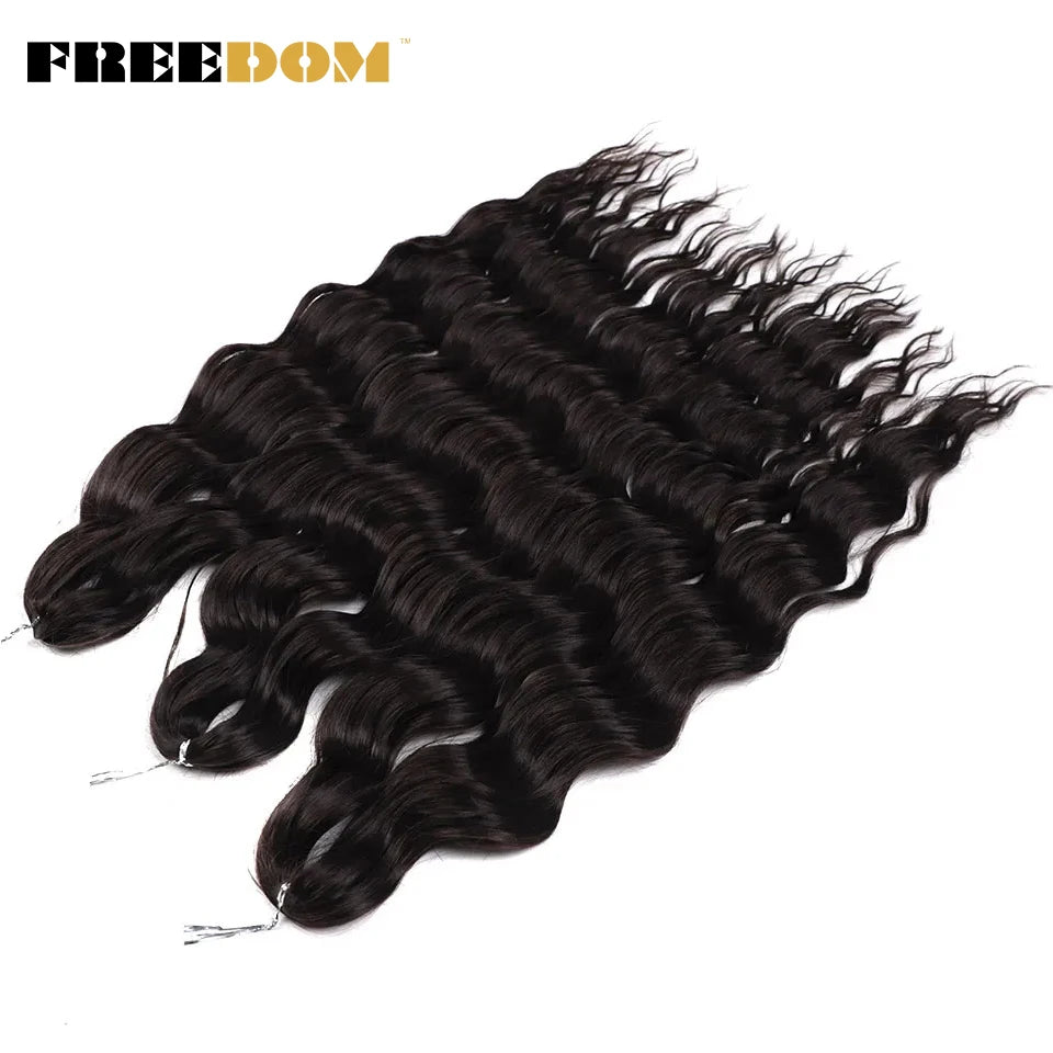 KentDO™ Loose Deep Wave Braiding Hair – Natural, Voluminous Style