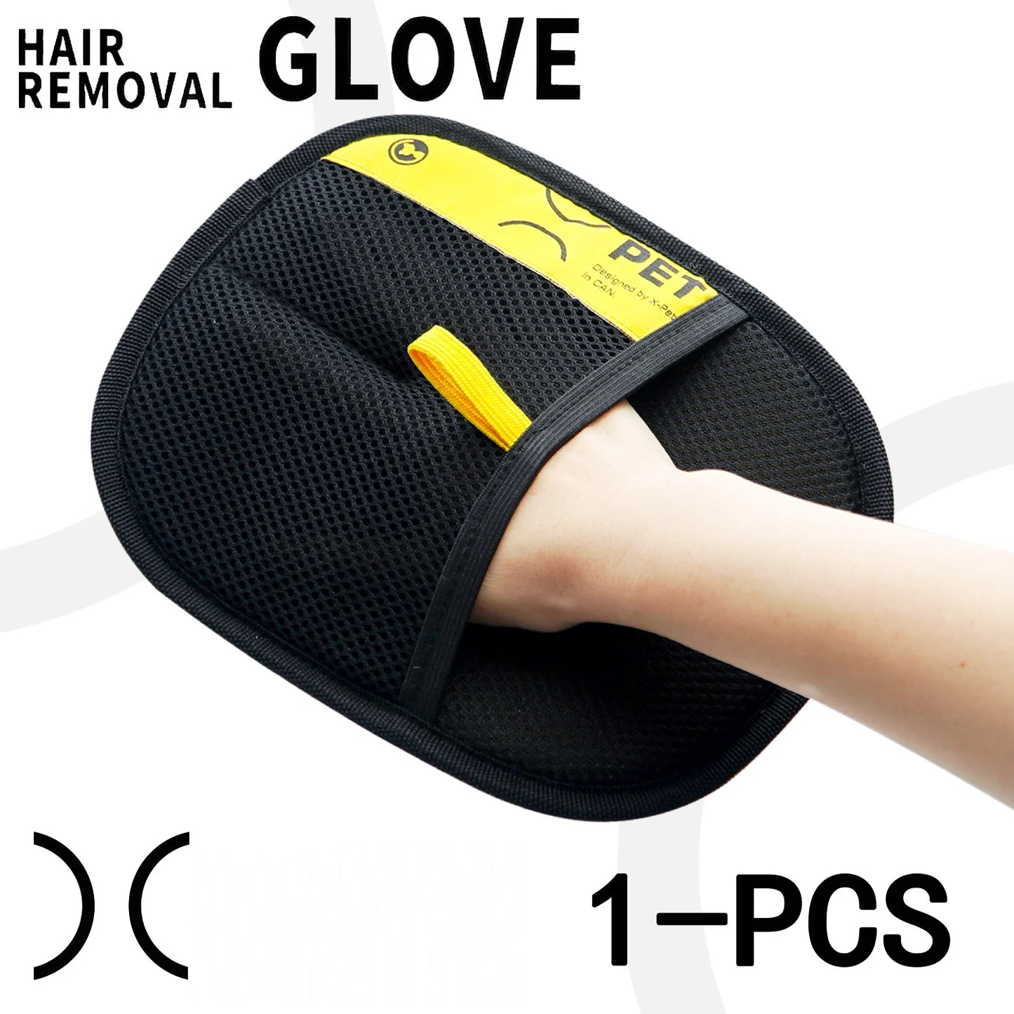 Pet Hair Remover Glove for Dogs & Cats – Reusable & Washable