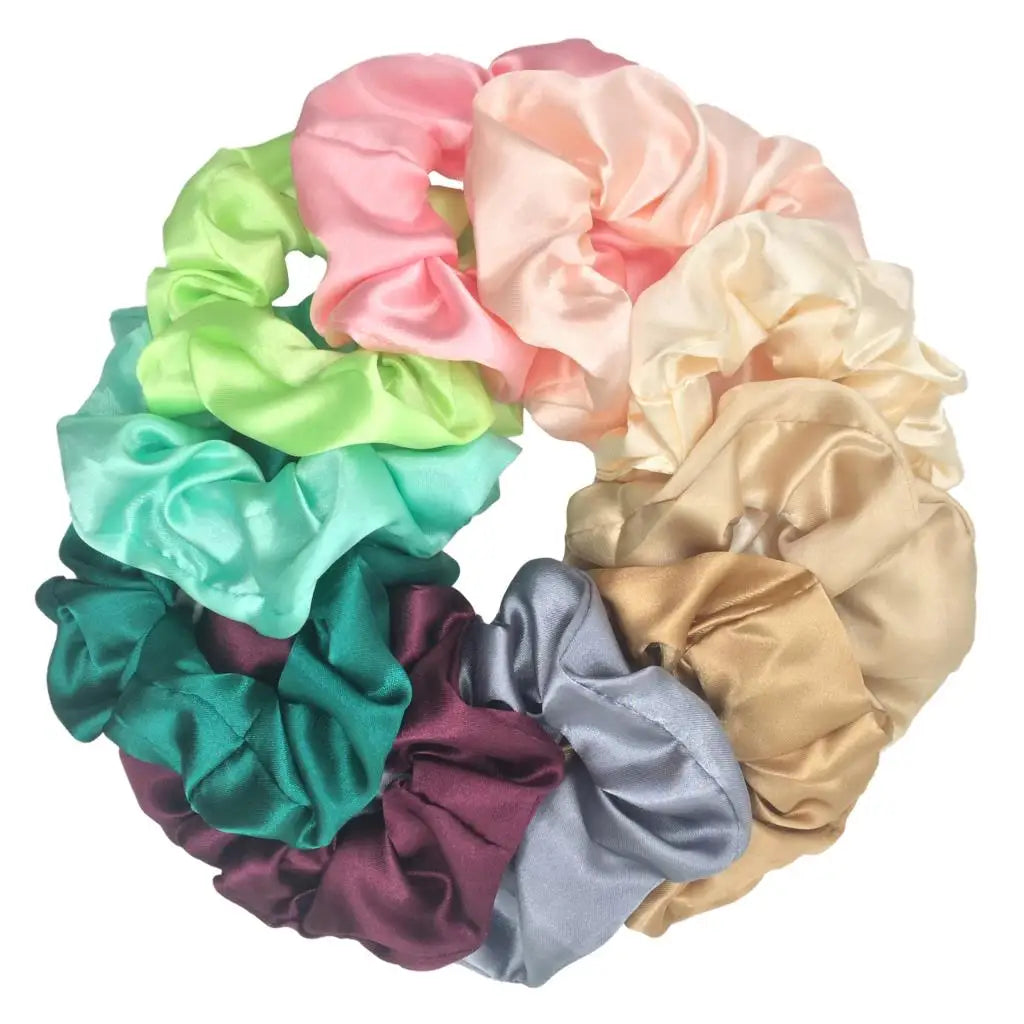 oversized satin scrunchies - KentDO