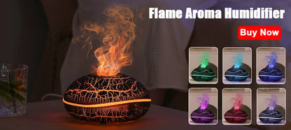 mini flame humidifier for relaxation - KentDO