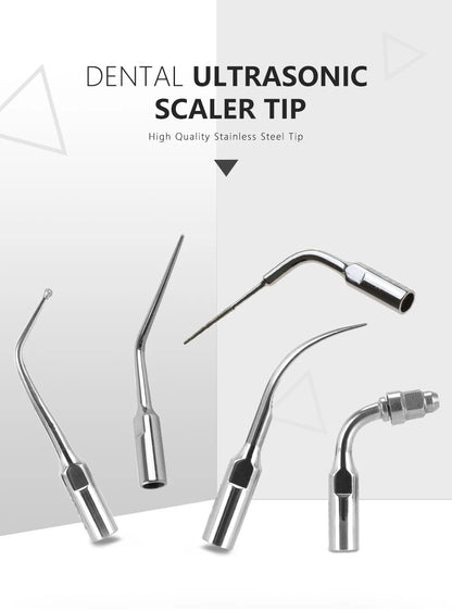 KentDO™ 5pcs Dental Ultrasonic Scaler Tips – Precision Cleaning