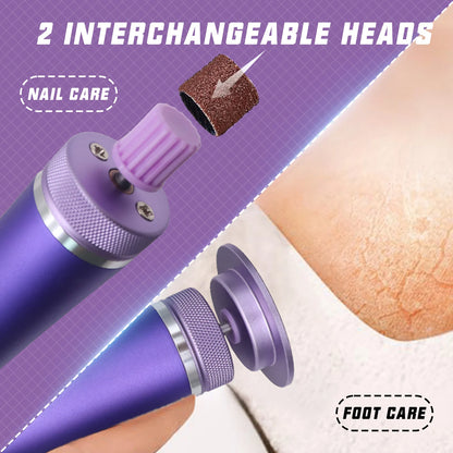 KentDO™ Electric Foot File – Smooth Heels & Callus Removal