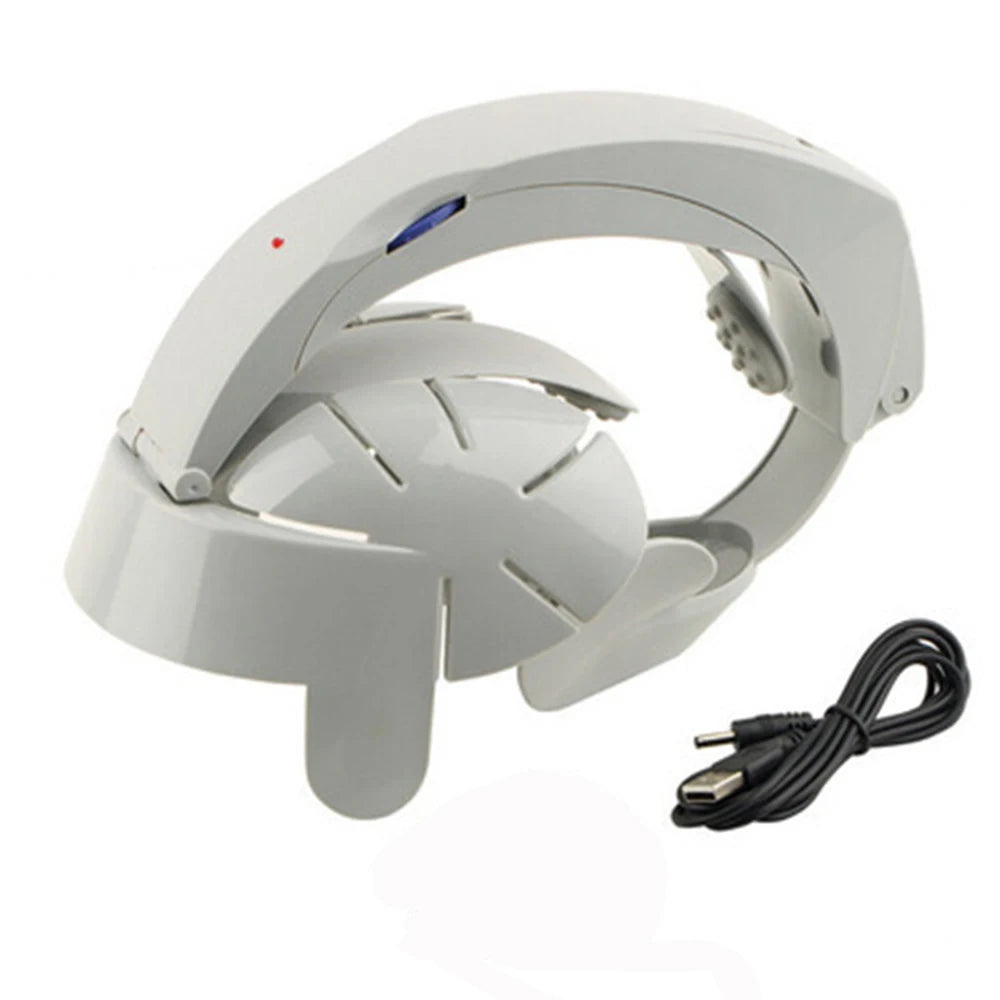 KentDO™ Electric Head Massager Helmet – Stress & Hair Care