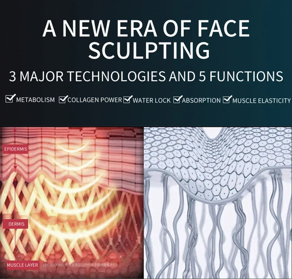 KentDO™ Microcurrent Face Massager for Lifting & Firming