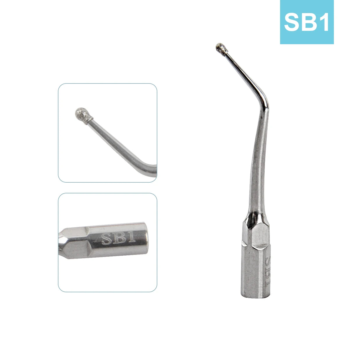 KentDO™ 5pcs Dental Ultrasonic Scaler Tips – Precision Cleaning