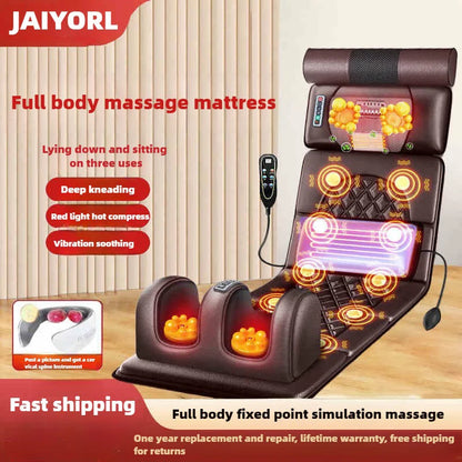 KentDO™ Full Body Massage Mattress – Heated Deep Relaxation