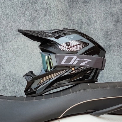 Full Face Motorcycle Helmet for Offroad Racing Safety