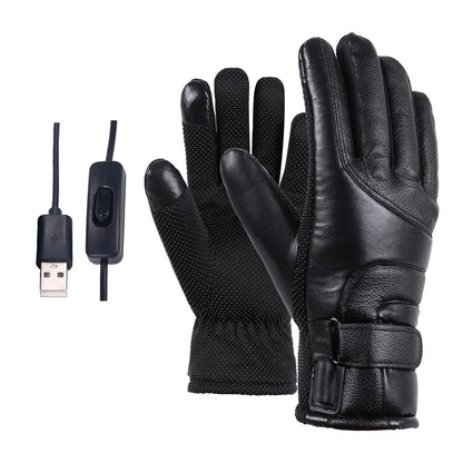 USB Heated Gloves for Winter Warmth & Touchscreen Use
