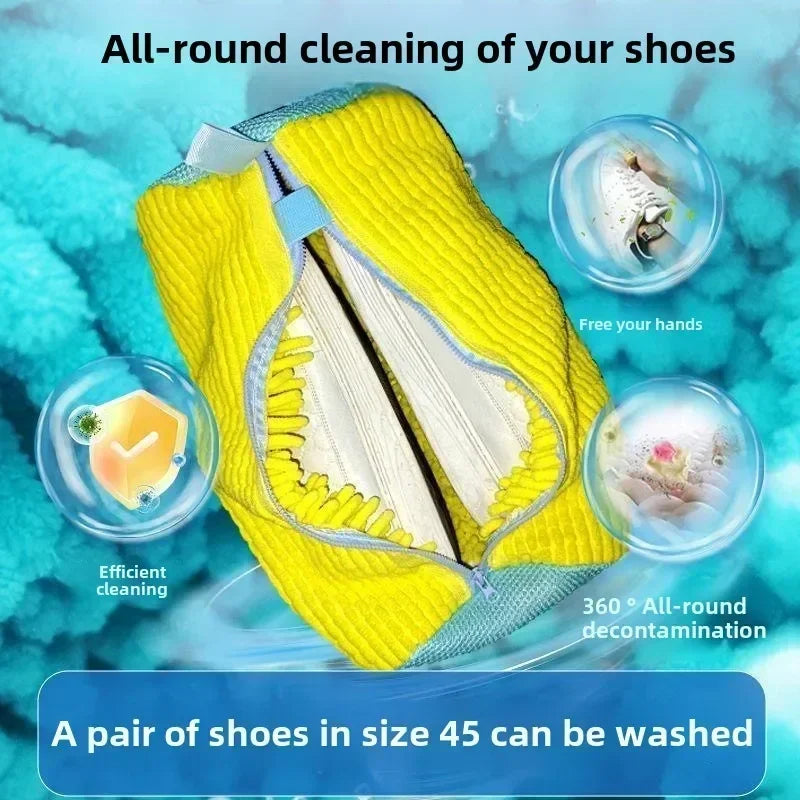 Shoe Washing Bag for Gentle Sneaker Machine Wash Tool