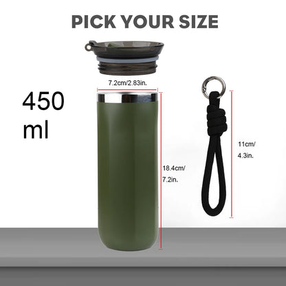 KentDO™ Thermal Coffee Travel Mug – Leakproof & Insulated