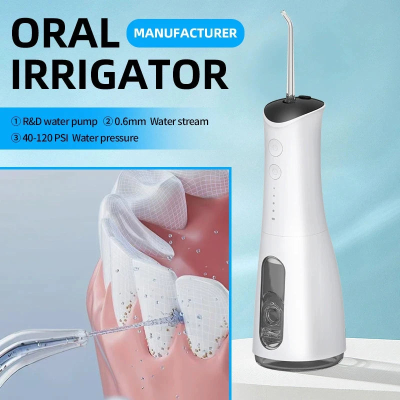 Portable Water Flosser – Deep Clean & Healthy Smile