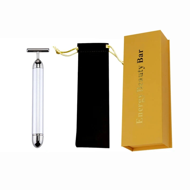 KentDO™ 24K Gold T-Shape Beauty Roller – Face Lift & Glow