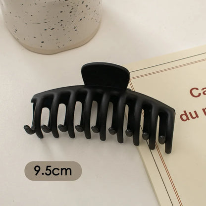 KentDO™ Korean Style Large Black Hair Claw Clip