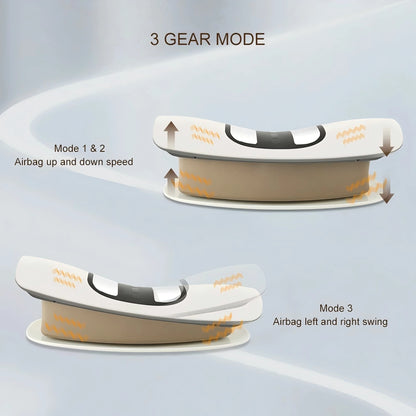 Lumbar Traction Device with Airbag Massage for Back Pain