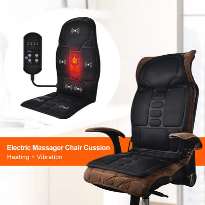 KentDO™ Infrared Back Massager Cushion – Full Body Relief