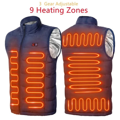 KentDO™ Heated Vest with 9 Zones for All-Day Warmth