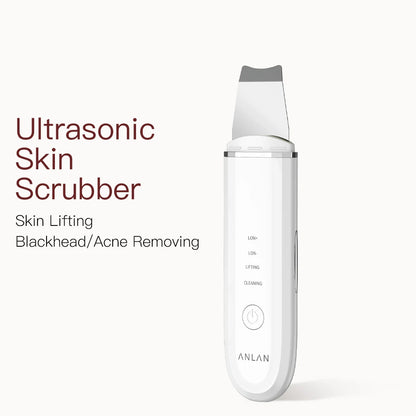 Ultrasonic Skin Scrubber for Deep Pore Cleansing & Lift