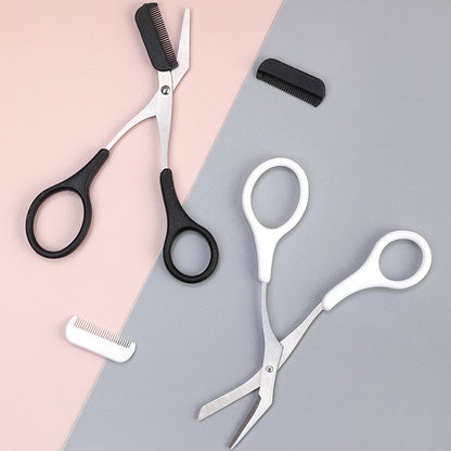 KentDO™ Stainless Steel Eyebrow Trimmer with Comb