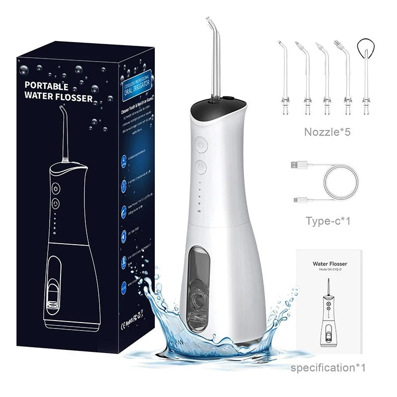 Portable Water Flosser – Deep Clean & Healthy Smile