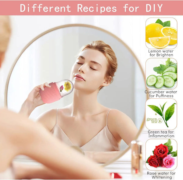 kentdo ice ball massager facial lifting tool for acne care