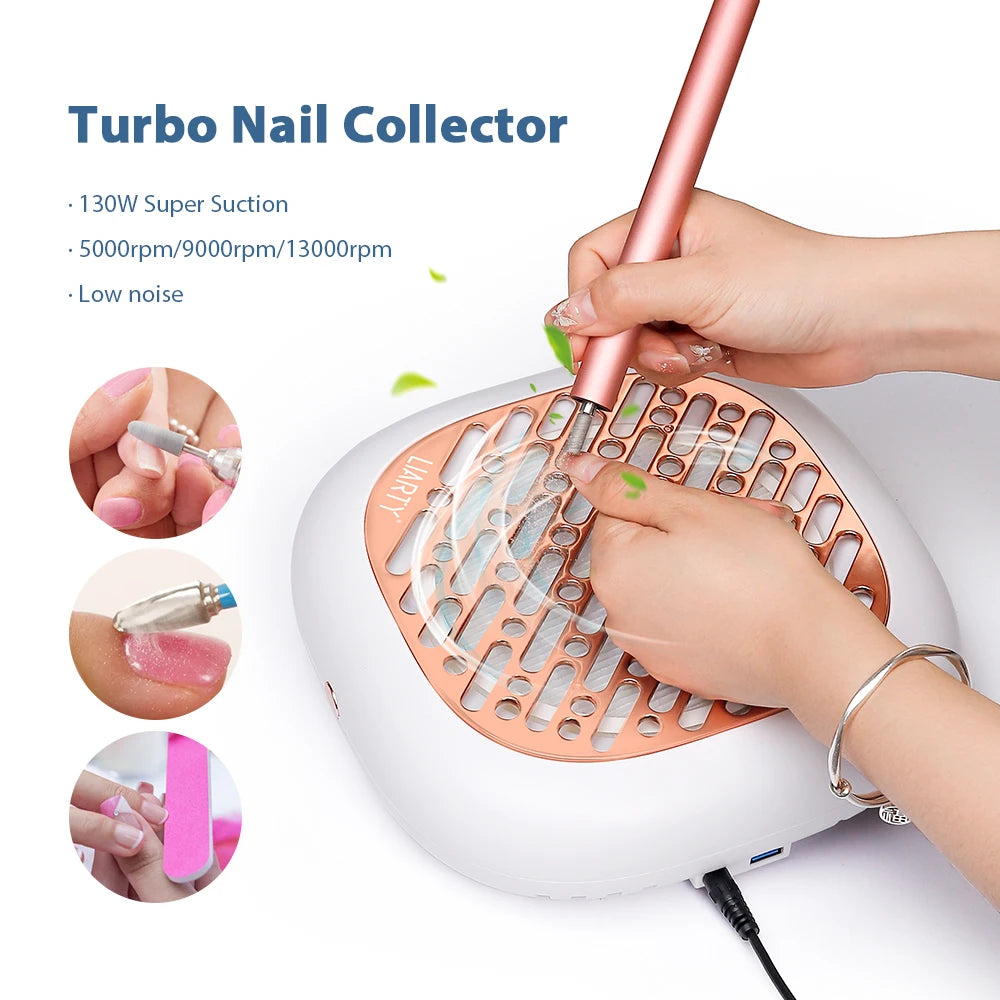 KentDO™ Nail Dust Collector 130W Powerful Brushless Vacuum