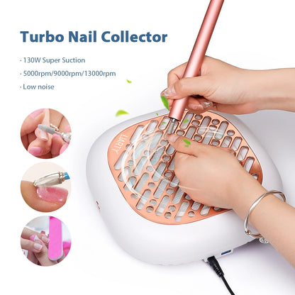 KentDO™ Nail Dust Collector 130W Powerful Brushless Vacuum