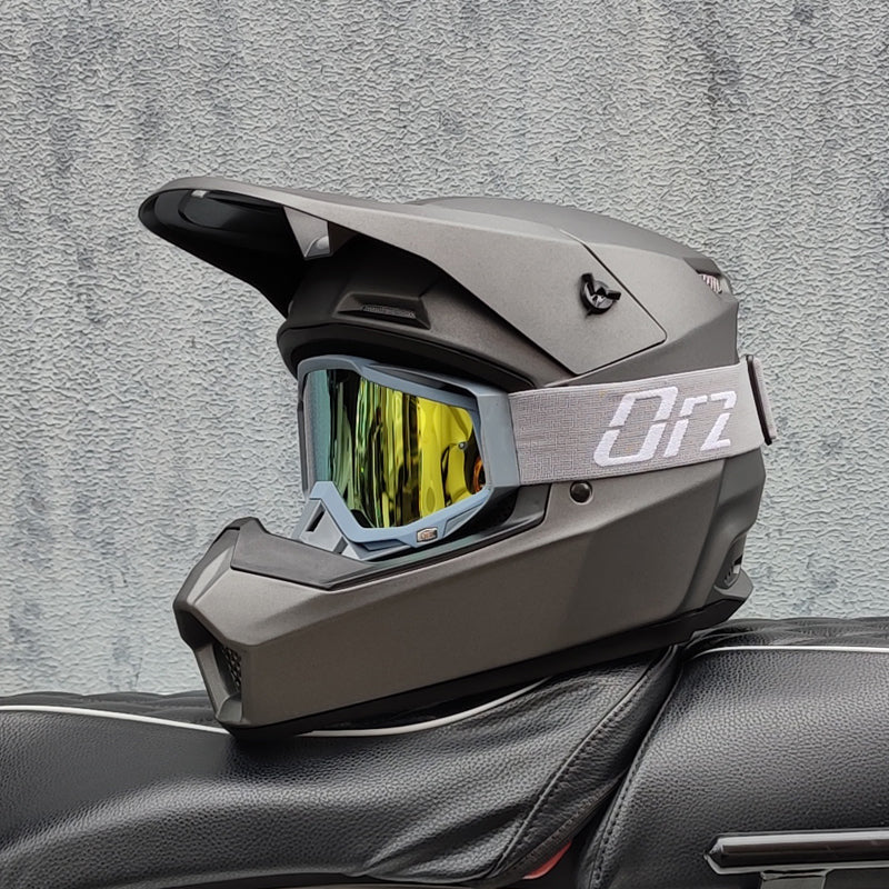 Full Face Motorcycle Helmet for Offroad Racing Safety