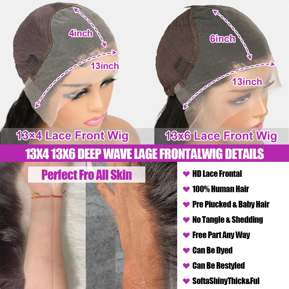 KentDO™ Deep Curly Human Hair Wig – Natural Volume & Shine