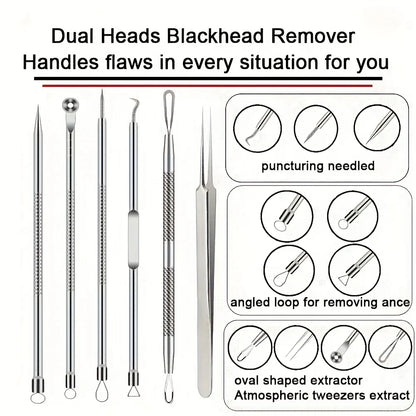 KentDO™ Pimple Popper Tool Kit – Clear Skin Blackhead Remover