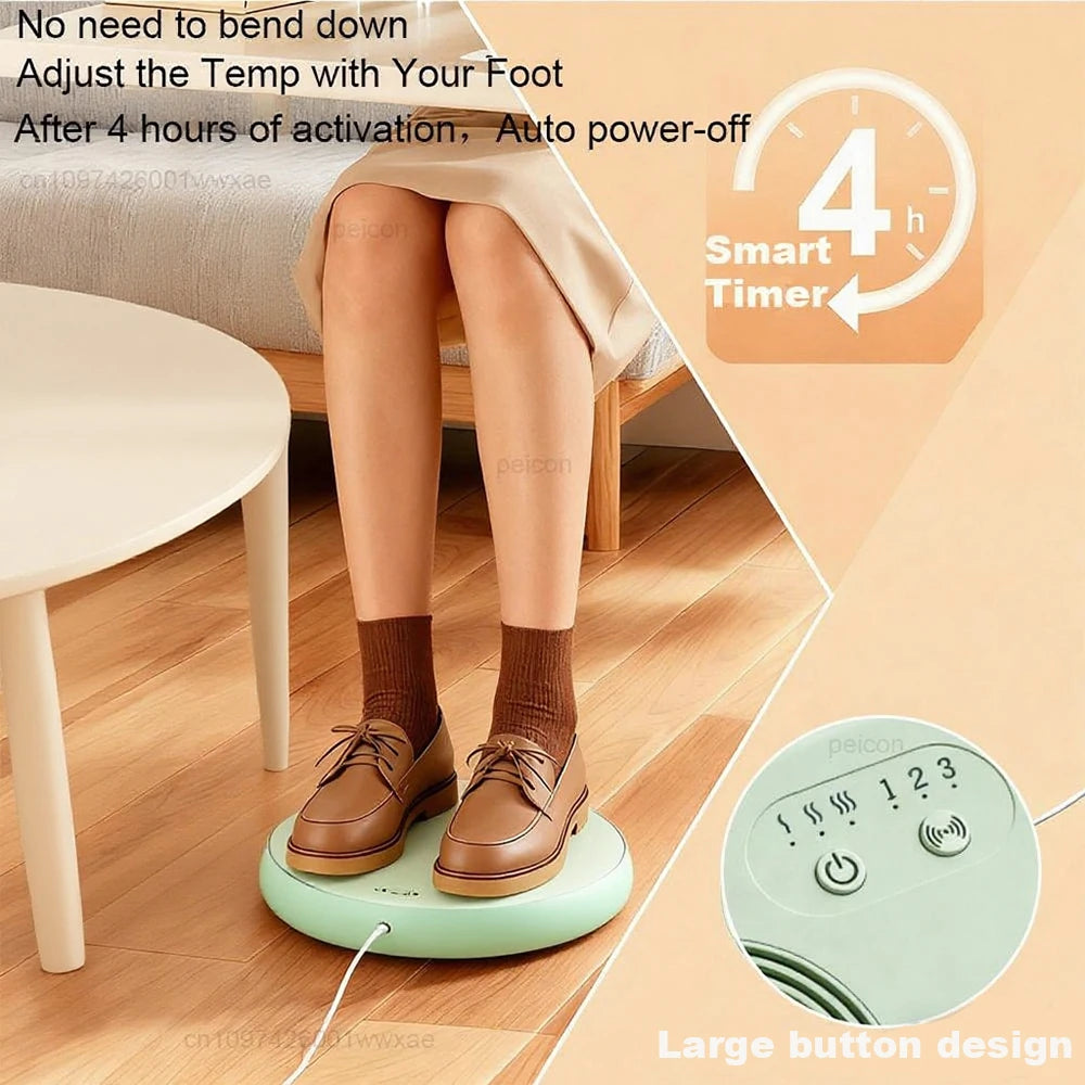 KentDO™ Electric Foot Massager with Heat for Pain Relief