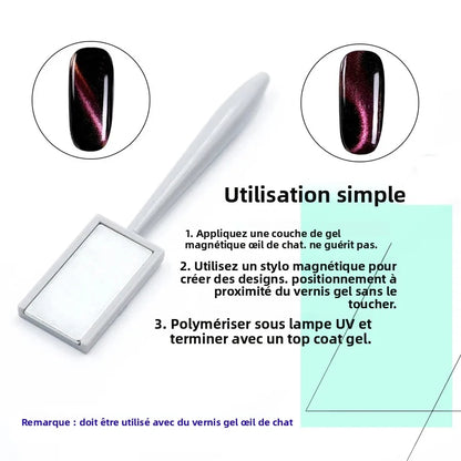 Cat Eye Nail Magnet Set – 11PCS Precision Nail Art Kit