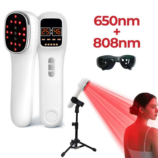 Handheld Red Light Therapy Device for Skin & Pain Relief