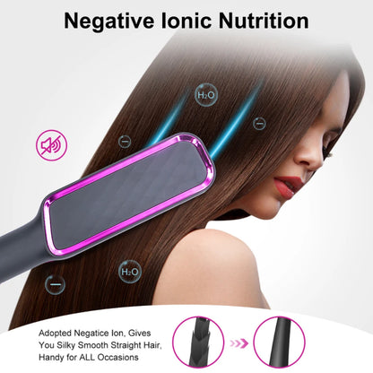 KentDO™ Electric Straightening Comb – Anti-Scald, Ionic Brush