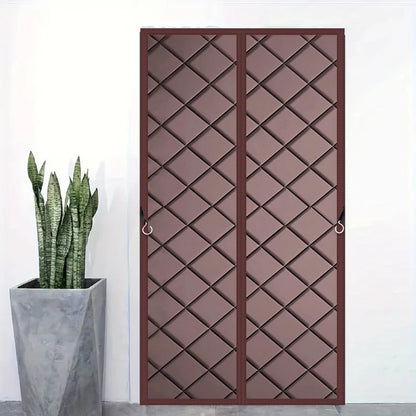 Winter Magnetic Insulated Door Curtain for Energy Saving