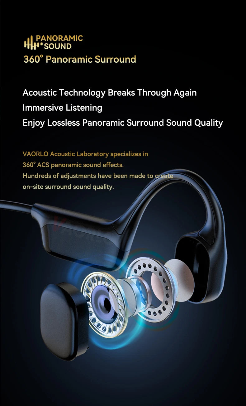 KentDO™ Bone Conduction Headphones – Waterproof Music Freedom