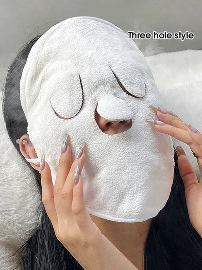 KentDO™ Hot Steam Face Towel – Relaxing Heat & Cold Therapy