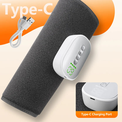 Wireless Air Compression Calf Massager with Heat Relief